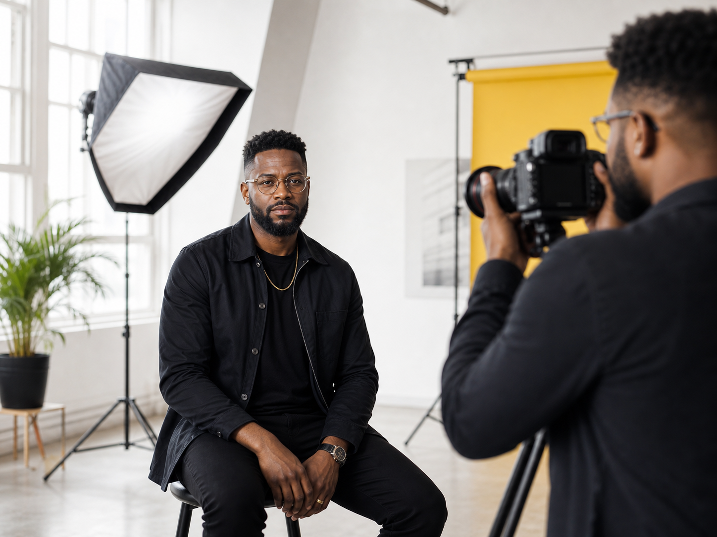 Professional personal brand headshot photoshoot